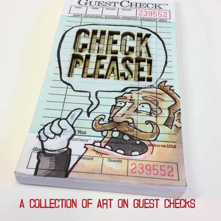 Check Please! A Collection of Art on Guest Checks