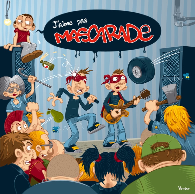 Image of CD "J'aime pas MASCARADE" album 13 titres octobre 2013