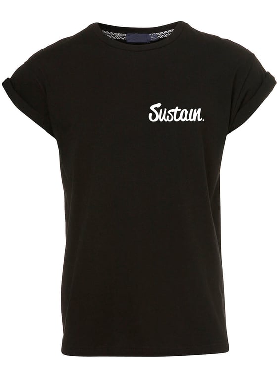 Image of Plain Black Tee