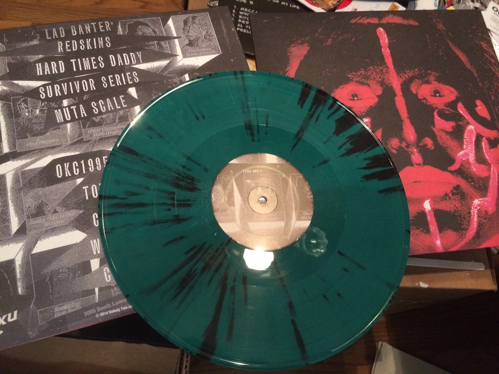 12XU — UNHOLY TWO - Talk About Hardcore LP (12XU 062-1)