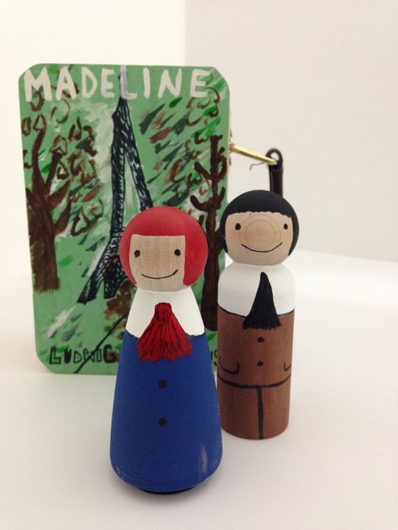 Image of "Madeline" Living Story Book Playset