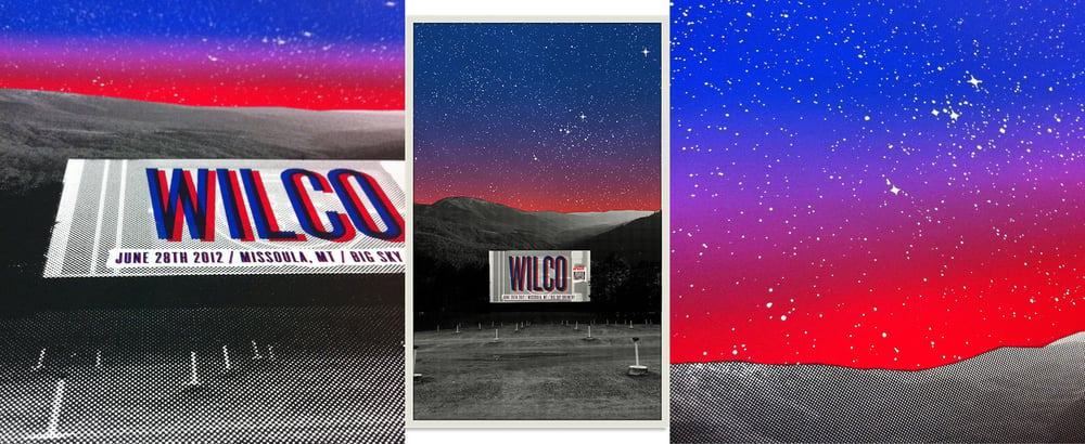 Wilco at the Drive-In, Missoula Montana 