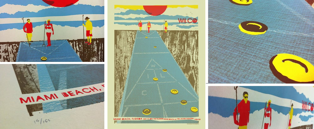 Wilco Miami Poster