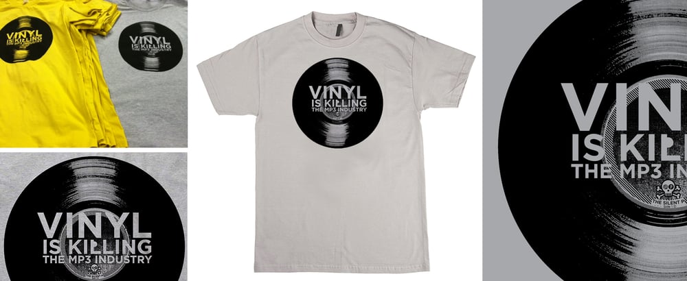 "Vinyl is Killing the MP3 Industry" T-Shirt