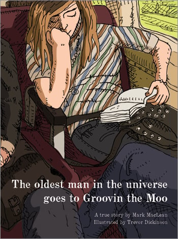 Image of The Oldest Man In The Universe Goes To Groovin The Moo