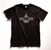 Image 1 of Gas Oil "Spoiled" Black Graphic T Shirt