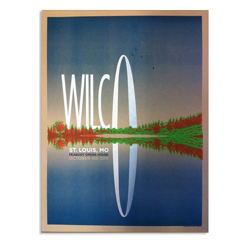Wilco St. Louis Arch Poster