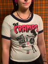VTG 80's NOS CRAMPS YOUTH Ringer