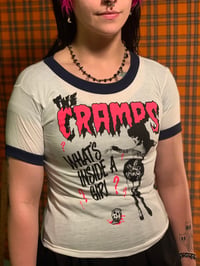 Image 1 of VTG 80's NOS CRAMPS YOUTH Ringer
