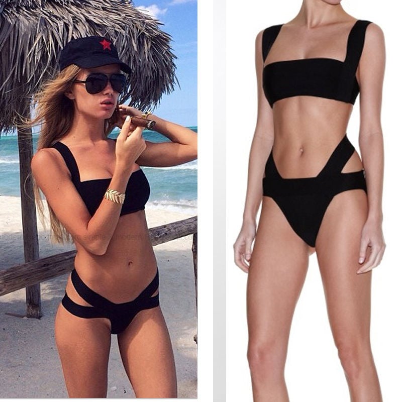 Image of Bondage Black Bikini
