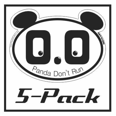 Image of 5-Pack - Panda Don't Run - 0.0 - Stickers