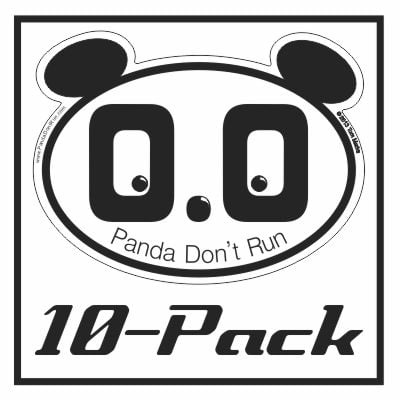 Image of 10-Pack - Panda Don't Run - 0.0 - Stickers