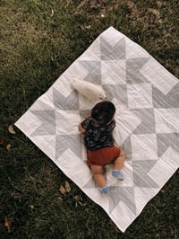 Image 5 of Neutral Baby Quilt
