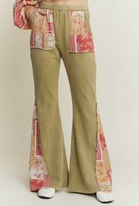 Image 5 of Patchwork Boho Trousers