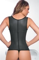 Image of Latex Girdle Vest Body Shaper