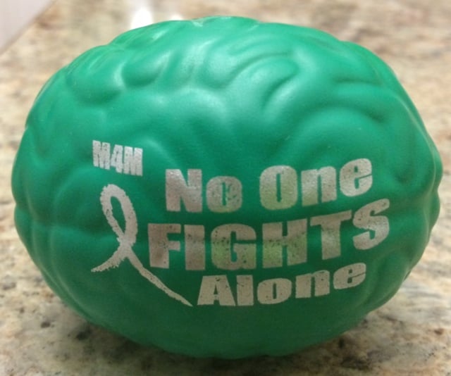 Image of No One Fights Alone Brain Stress Relievers