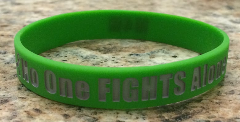 Image of No One Fights Alone Bracelets