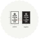 Vinyl Wall Sticker Decal Art - Keep Calm and Carry On
