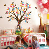 Tree with Ribbon Vine Wall Decal Tree Wall Sticker Kids Nursery Bedroom