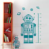 Little Robot Friend Wall Decal Sticker M002 Bedroom Art Boys Nursery Robots