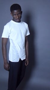 Image of White acute ripstop Tee