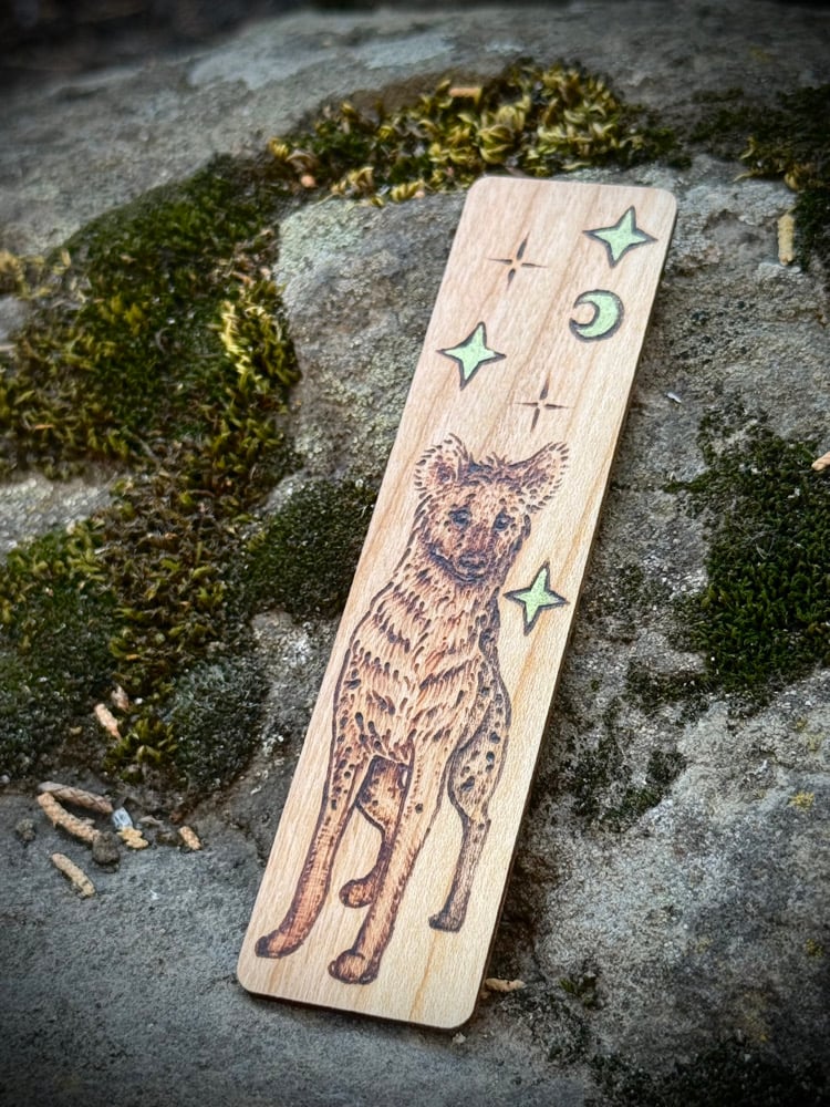 The Hyena - Gilded Guardian Bookmark  Image 2
