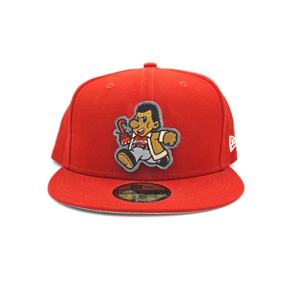 Candyman Fitted Cap - Red