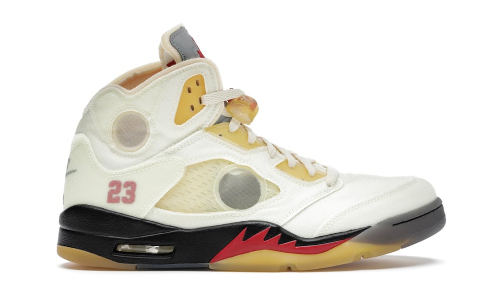 Image of Jordan 5 "Off-White Sail"