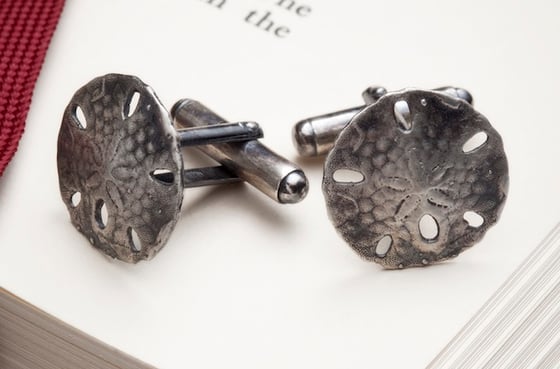Image of Sand Dollar <br>Cufflinks