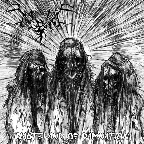 Image of Begrime Exemious "Wasteland of Damnation" 7" EP