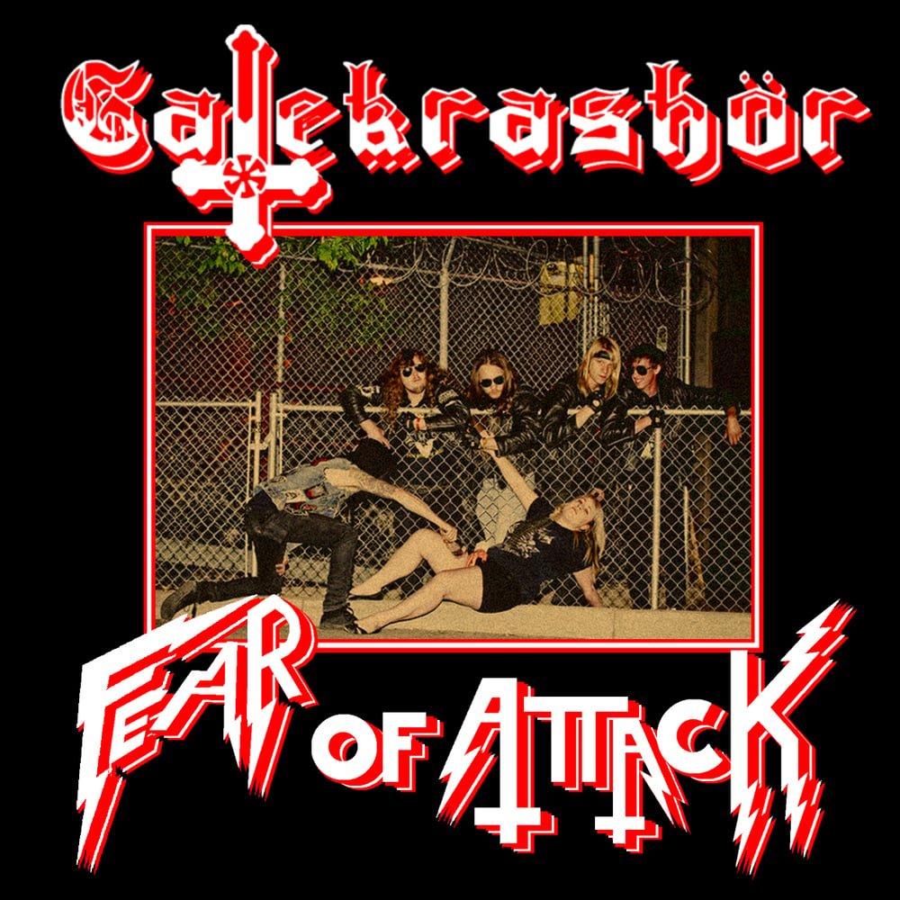 Image of Calgary's Gatekrashör "Fear Of Attack" 12" EP 