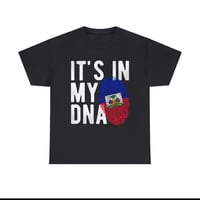 Image 1 of It’s in my DNA Haiti shirt