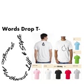 Image of PNW Words Drops T-