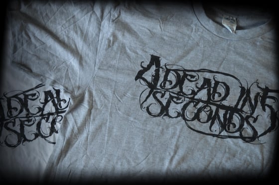 Image of White and Grey Logo Shirt