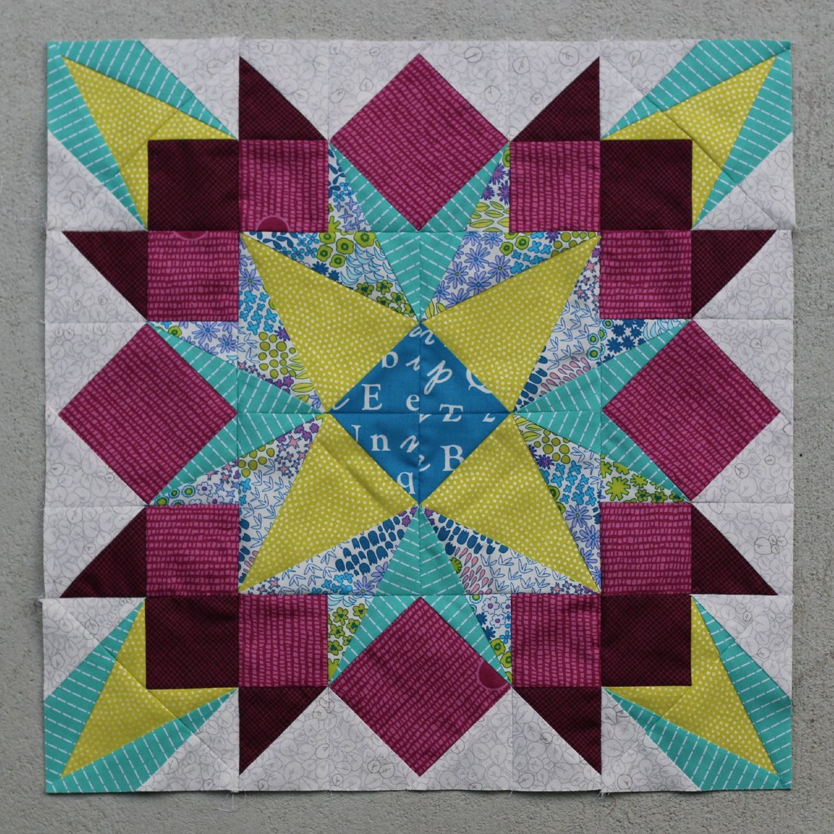 Download Don't Call Me Betsy — Drop Dead Gorgeous Paper Pieced Quilt PDF Block Pattern