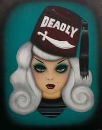 Deadly Fez Hat Print