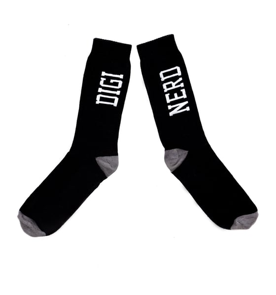 Image of RCHWRDO "Digi Nerd" Socks Black