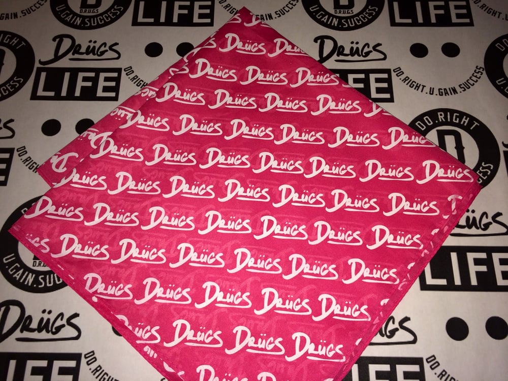 Image of Drügs Bandanna Large Logo