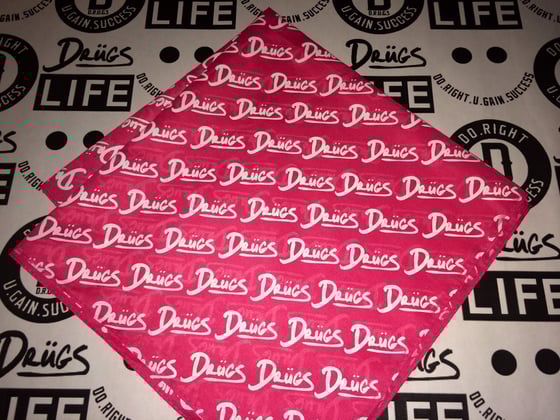 Image of Drügs Bandanna Large Logo