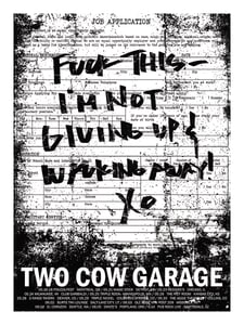 Image of Two Cow Garage "No Shame"