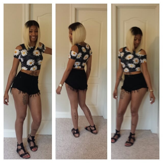 Image of Sunflower crop top
