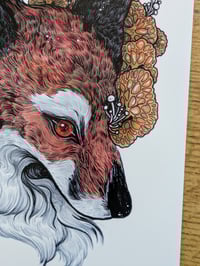 Image 3 of A5 Fungi Fox Print 