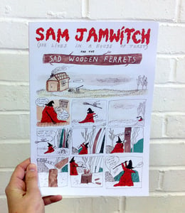 Image of Sam Jamwitch and the Sad Wooden Ferrets- Comic