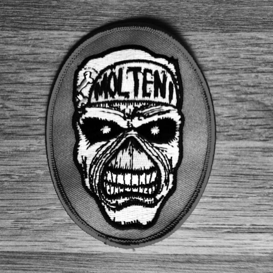 Image of Maiden Belgium Glow in the Dark Patch