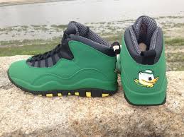 Image of Air jordan 10 Oregon Ducks