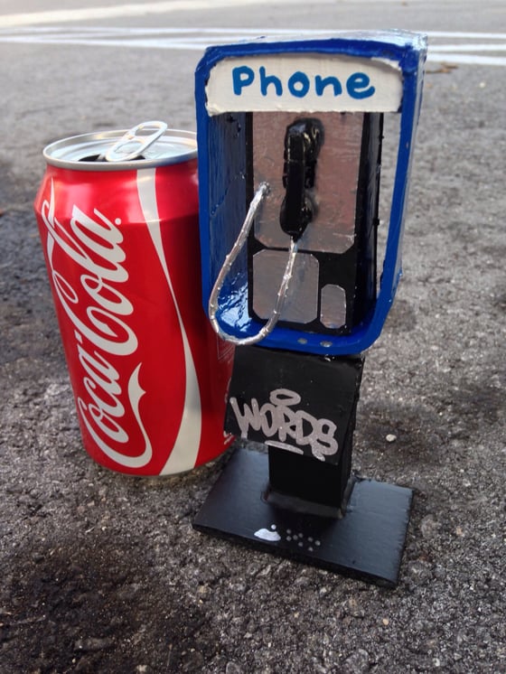 Image of Street pay phone 