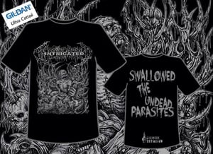 Image of Swallowed the Undead Parasites T-Shirt