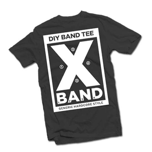 Image of "DIY Hardcore Shirt" Black
