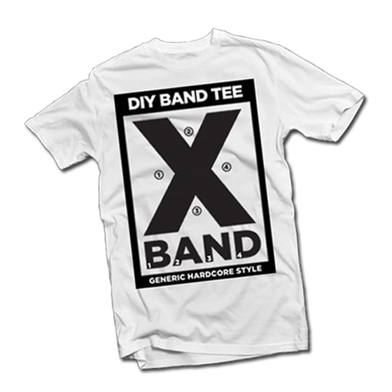 Image of "DIY Hardcore Shirt" White