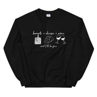 Image 3 of Boards, Cheese and Wine Crew Neck